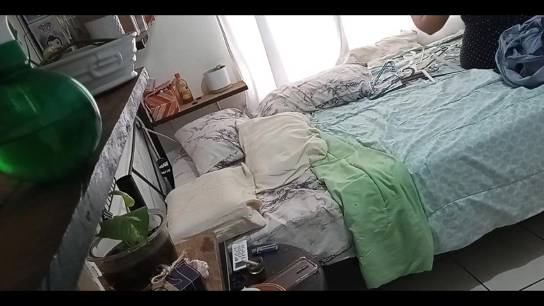 Karmicoxv: Mature MILF Cleaning Her Room 1