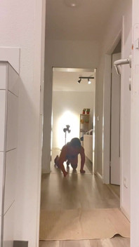 Naughty Puppy Peeing, Drinking, and Wagging My Tail