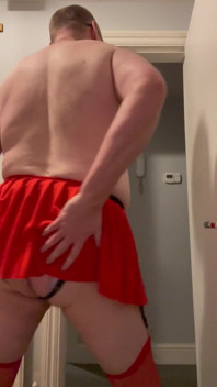 My Red Mini Skirt