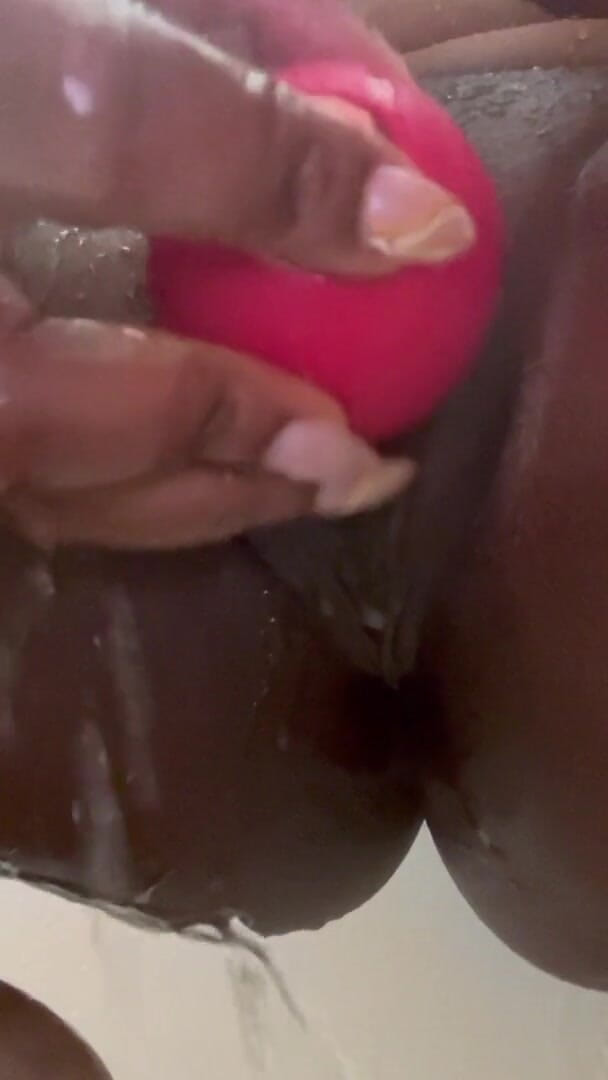 Black Rose: Shower with my rose