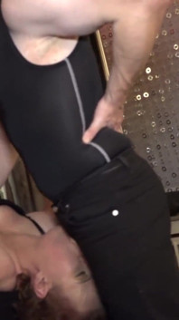 Busty slut in BDSM action