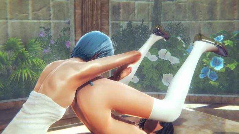 Yaoitube: Yaoi Femboy - вылизывание и дрочка Нара в публичной ванне