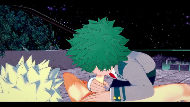Yaoitube: Boku no hero - deku harika seks - Japon Asyalı manga anime...