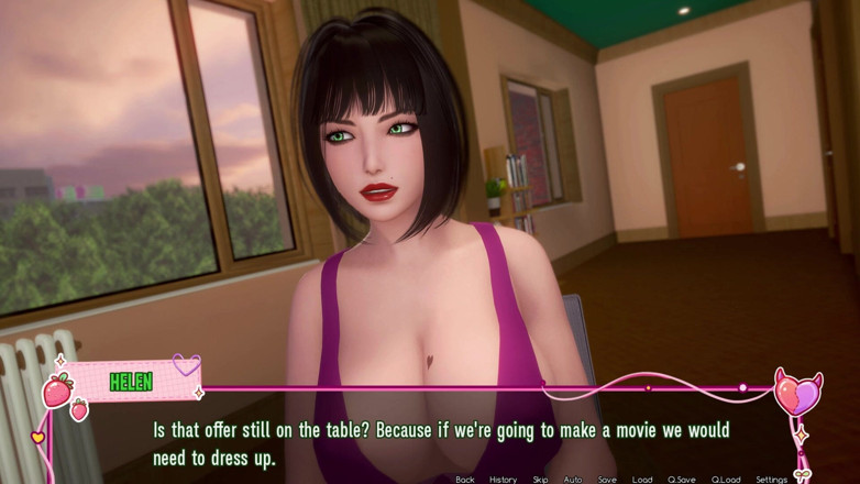 3D Cartoon Porn: Murmur 43 - Yui Reveals Her Secret Sex with Adam During Dinner...