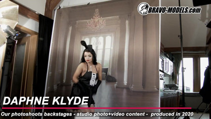 Bravo Models Media: 388-Backstage photoshoot Daphne Klyde - Adult