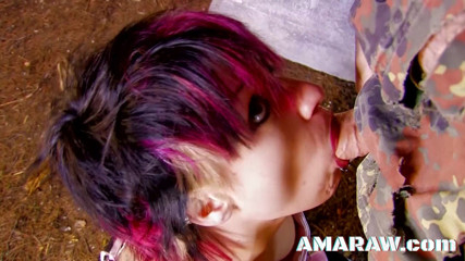 Amaraw: Horny slut Zoe Nil riding a cock cowgirl style