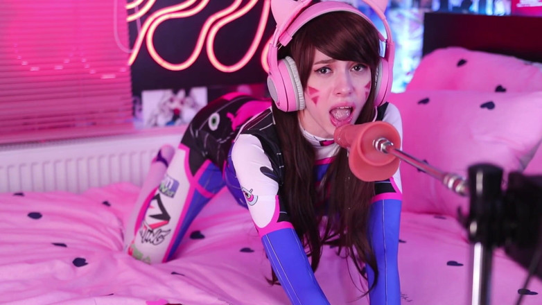 Yukki Amey: D.va Dva overwatch pilotes mengongkek mesin