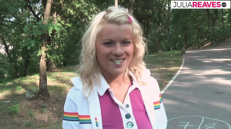 Jasmine RougeXXX: Teeny buble gum is fucking in wood