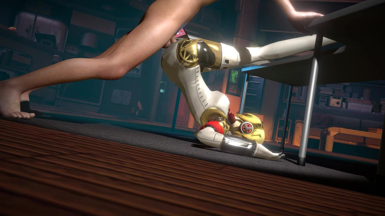 Wraith ward: Menguji Fitur Seks Aigis - Persona 3 Parodi