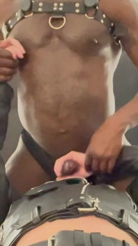 Interracial Leather BDSM Clip Extracted From Full Faphouse Original