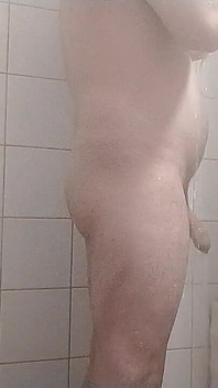 Chubby Gay Shaving Cock and Balls