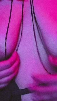 Sexy Pierced MILF Chained to Her Collar by Her Nipples