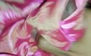 Satin and silky: 58 Handjob with Pink Shaded Satin Silky Salwar of Neighbour...