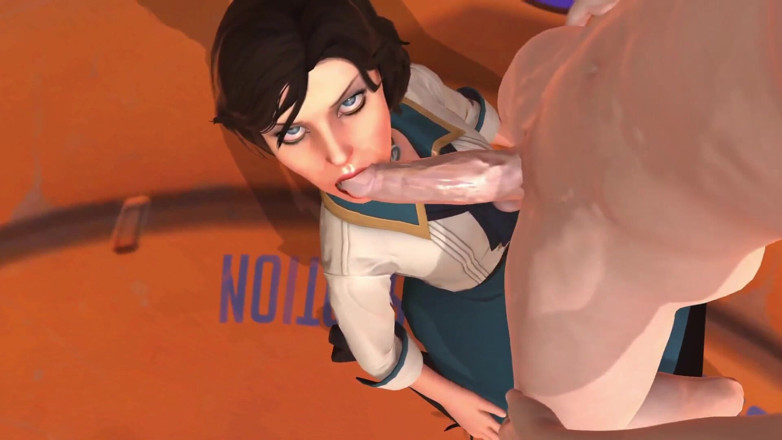 Wraith ward: Bioshock elizabeth口交和射精：生物交换模仿