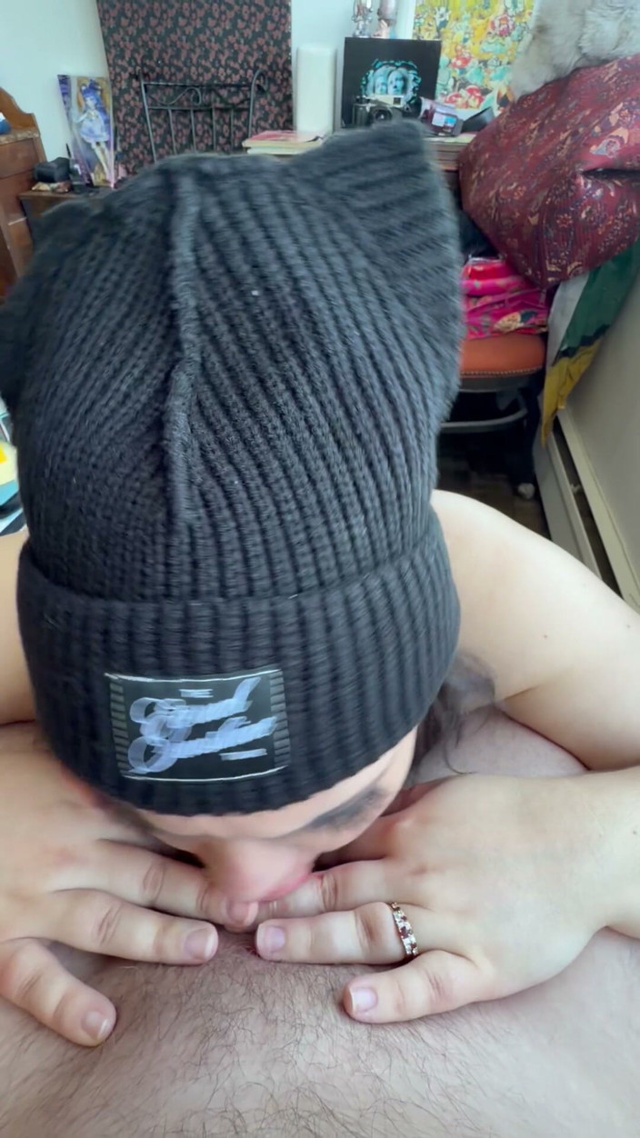 MyPrejacBoyfriend: Lipstick Blowjob Amateur Couple