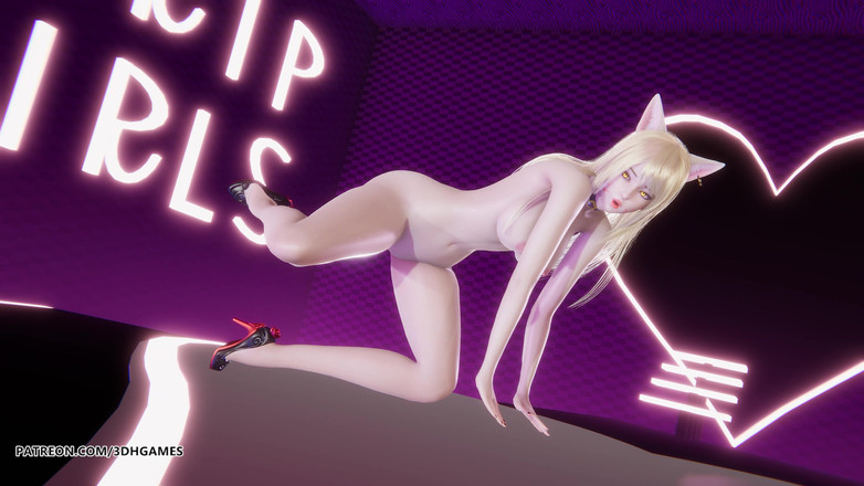 3D-Hentai Games: [mmd] 4l (4ladies) - Move Ahri sexy Dance League of Legends Hentai Senza...