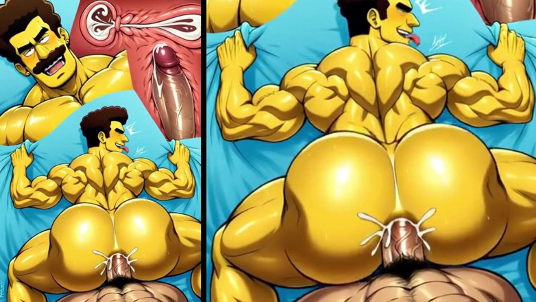 Real narrated fantasy Hentai: Compilação De Sexo Anal Gay Em Um Estilo Desenho Animado...