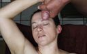 Cover my eyes productions: Mai multă spermă pe fața ei ejaculare facială cu înregistrare de...
