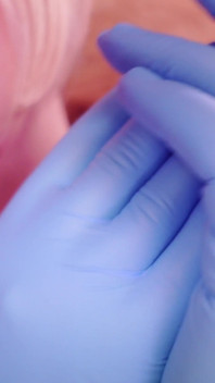 2 Layers of Fetish Nurse Medical Gloves. Arya Grander. Asmr No Nude Video.