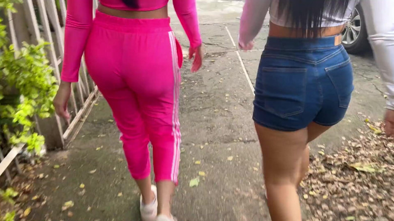 Andres Acosta: Busty Latinas Take Walk to the Sex Shop for Lingerie...