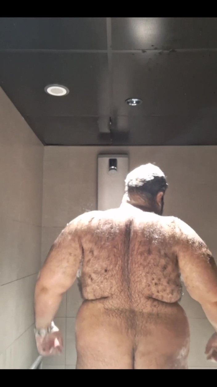The Mencey: Dusch efter gym