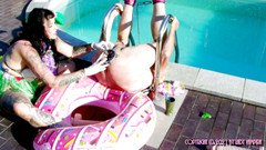 Domina Lady Vampira - SM Studio Femdom Empire: हवाई लंड की पूंछ 5/5