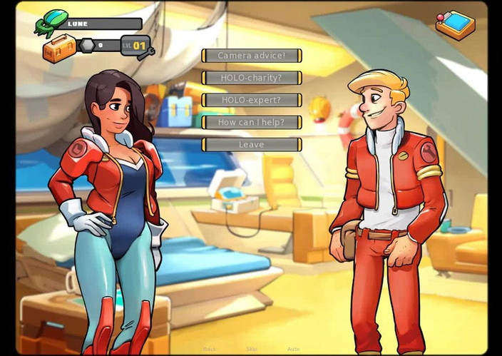 Dirty GamesXxX: 우주 구조 코드 핑크 : 우주선에