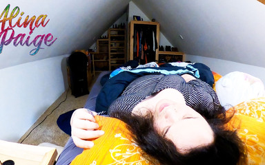 Miss Alina Paige: Tombul trans inleyen asmr