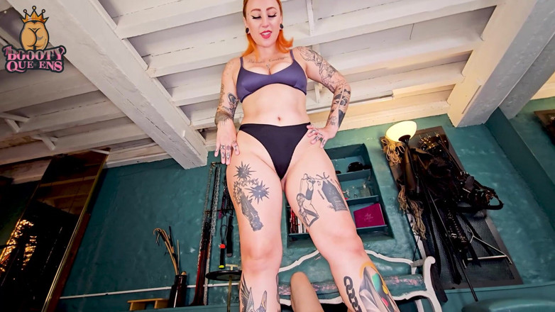 The booty queens: Tbq0042 Post gym rövdyrkan Gudinna Erika