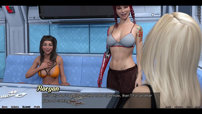 AVN Teller: Spiaggiati nello spazio - strip poker