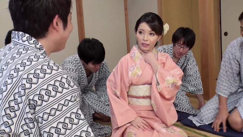 Caribbeancom: Japanischer gangbang im teehaus