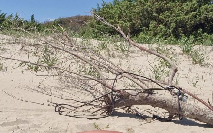 Gigi and David: Nudyści beach stripchat sex show Gigindave Shemale Girlfriend Public Encounter...