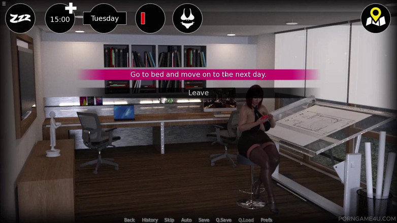 Porn game 4 u: La cognata cattiva tenta il cognato mentre sono a casa...