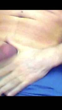 Rubbing and Edging My Soft Hard Cock