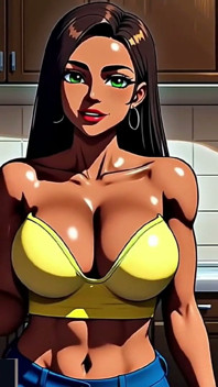 Gol grande rabo de indiana esposa twerking e foda animação