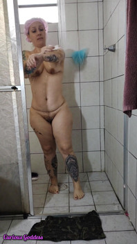 Shower MILF Big Ass Small Tits Hairy Pussy
