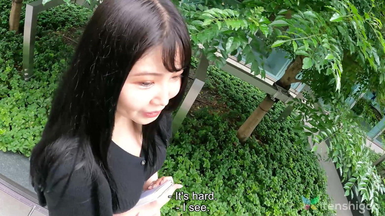 Tenshigao: Japon Aina Nanjyo'nun meme sikişi için kullandığı büyük sulu göğüsleri...