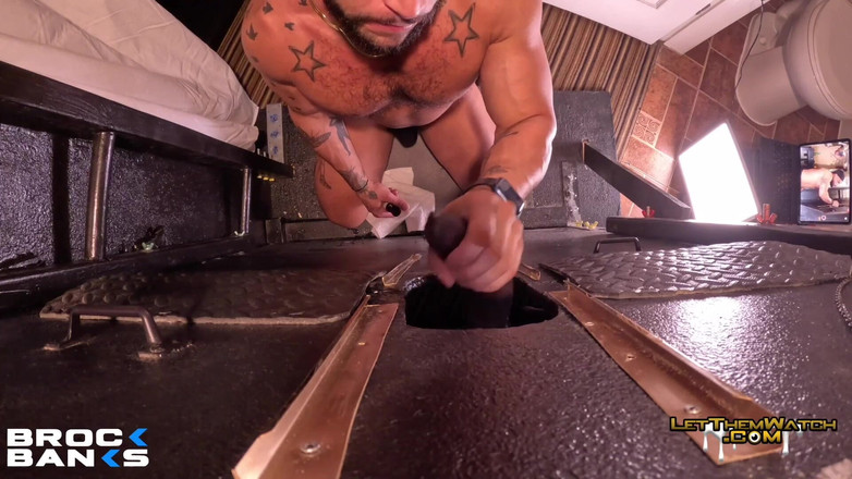 Let them watch: Brock Banks Gloryhole Rå Anon Sperma Dumpa BBC Letthemwatch