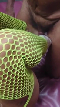 Blonde Babe Fucks Young Stud and Old Guy in the Swinger Club