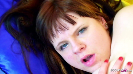 Full porn collection: German BBW whore teen is booked by a stranger and...