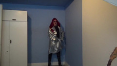 Leather Kirsten: Silver Leather