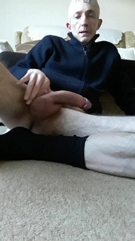 Masturbating in the Living Room
