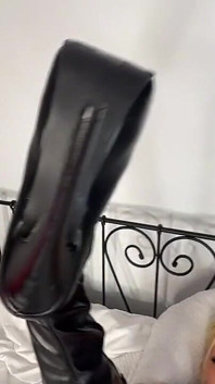Harness Boots and Oil