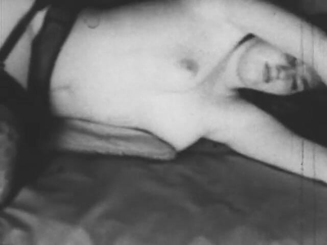 Vintage Usa: Černý a bílý vintage erotický film