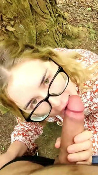Creampied on No Contraception by a Stranger in the Woods