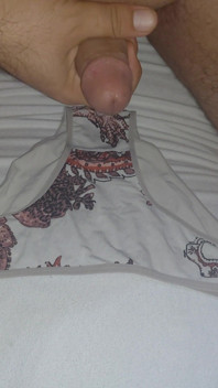 I Ejaculate Into the Panties My Wife Is Going to Wear While She Is in the Bathroom.
