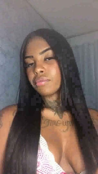 Ebony Bubble Gum Fetish