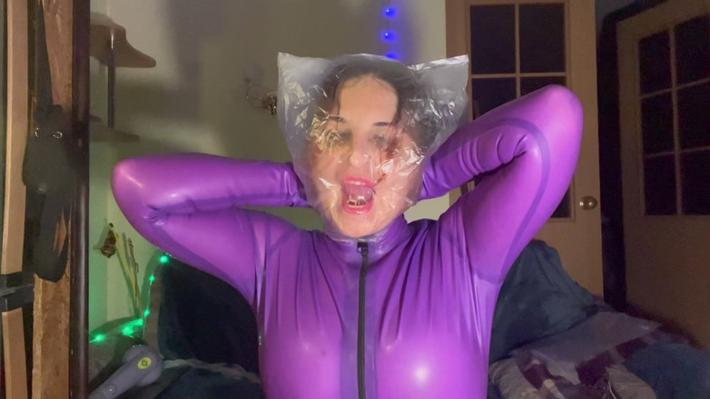 Elena917: Plastic Bag Domination POV