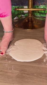 Giantess Size 16 Feet Making Perfect Slime From Scratch Asmr Foot Play