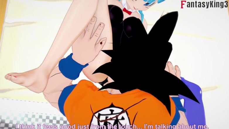 Fantasy king: Bulma dan goku lagi asik ngentot sambil nonton android 18 - serial...